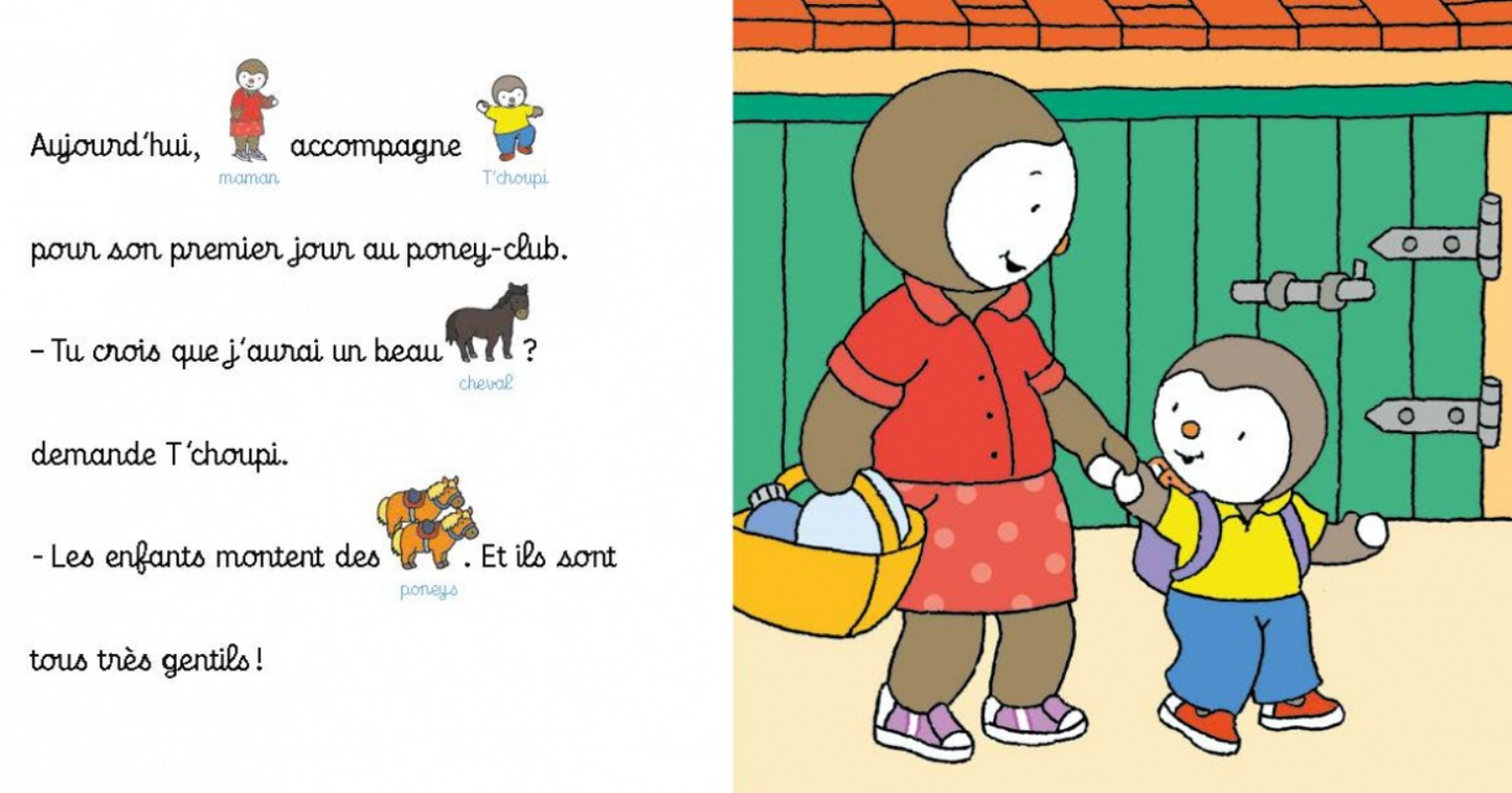 T'CHOUPI AU PONEY-CLUB