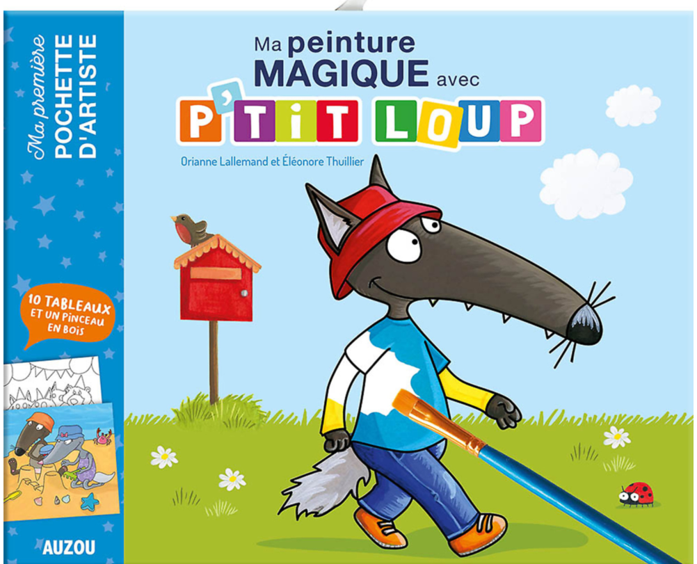MA POCHETTE D'ARTISTE - MA PEINTURE MAGIQUE AVEC P'TIT LOUP *