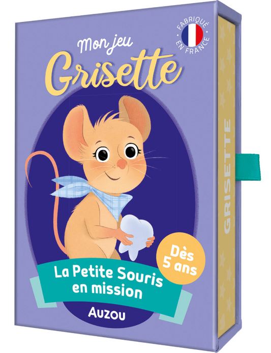JEU DE CARTES - MON JEU GRISETTE - LA PETITE SOURIS EN MISSION
