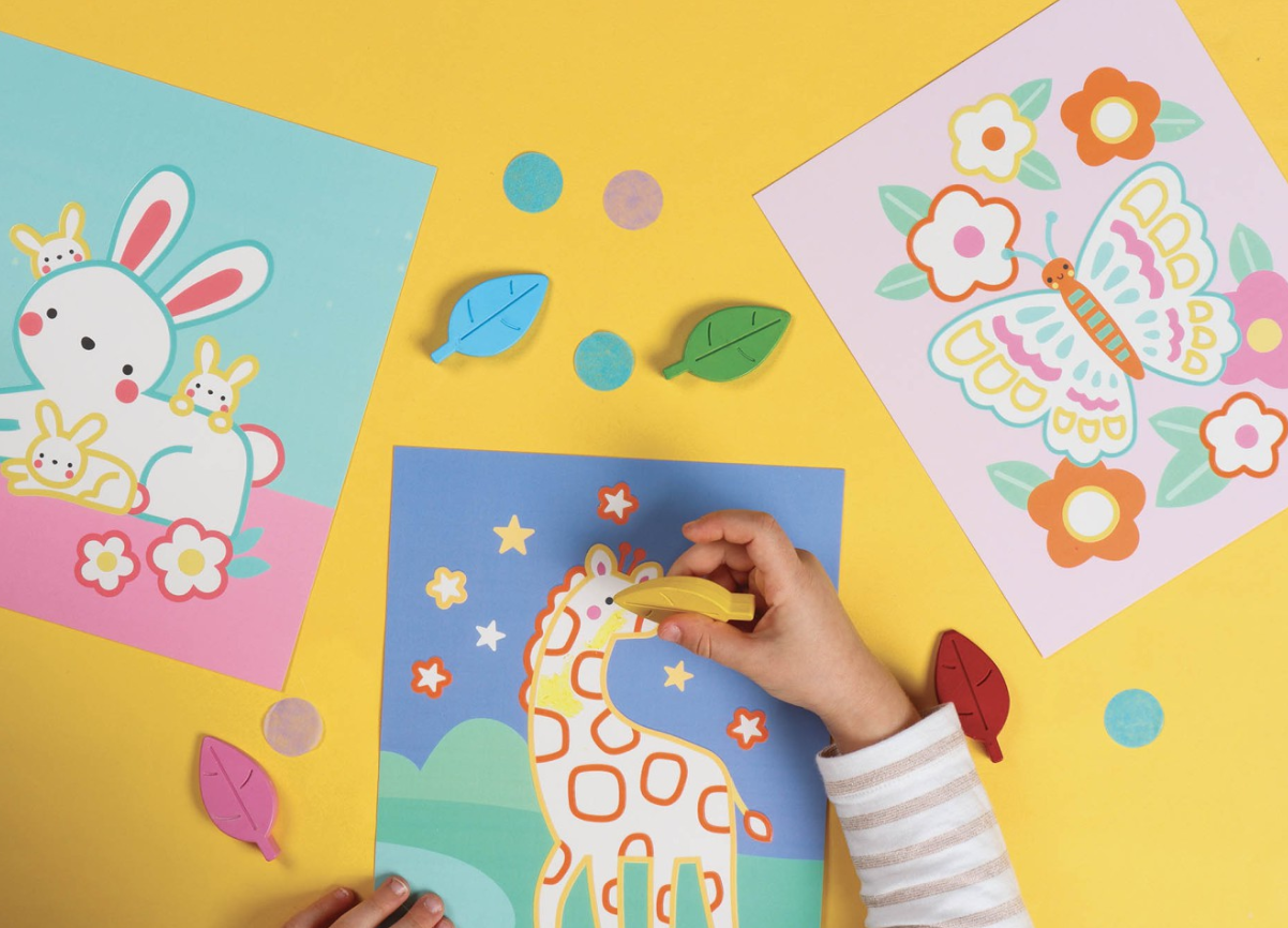 MON COFFRET D'ARTISTE - J'APPRENDS À COLORIER