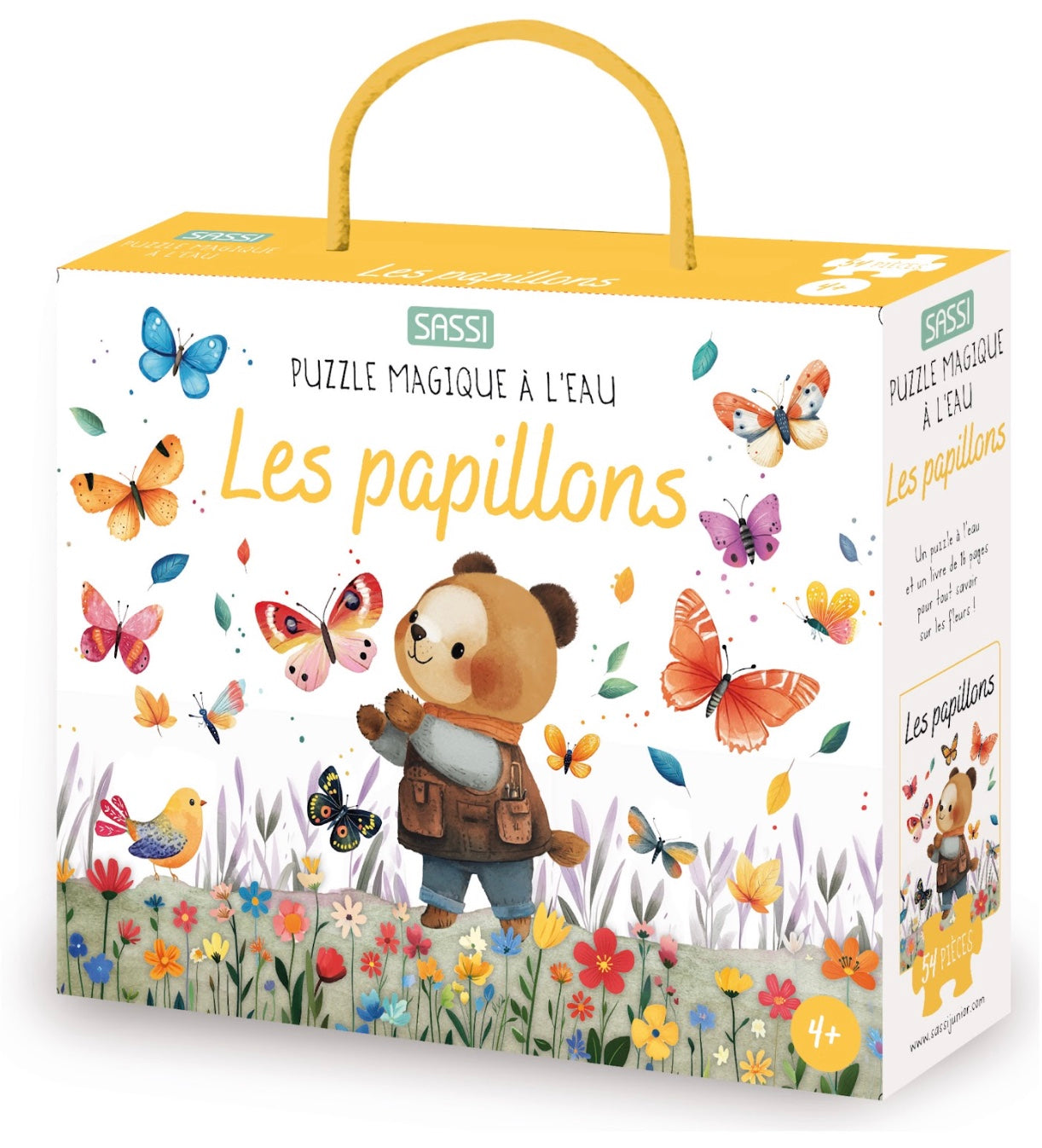 PUZZLE MAGIQUE À L'EAU - LES PAPILLONS