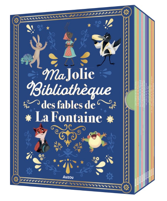MA JOLIE BIBLIOTHÈQUE DES FABLES DE LA FONTAINE
