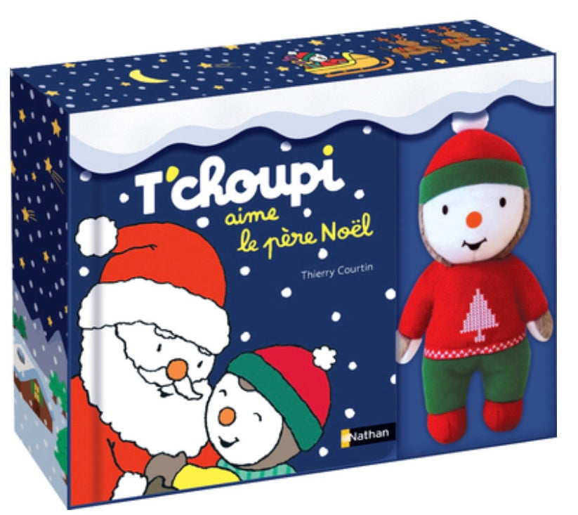 COFFRET T'CHOUPI AIME LE PÈRE NOËL