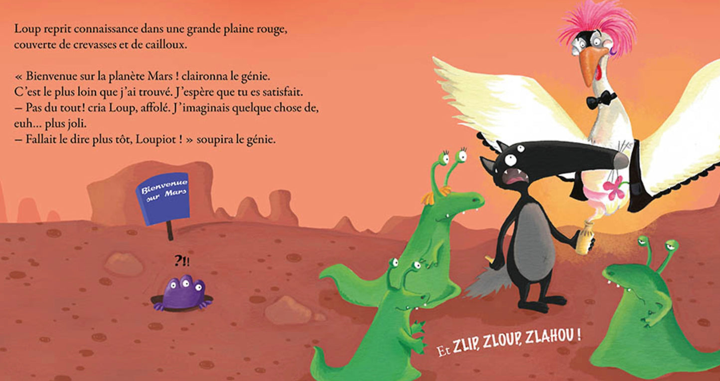 LE LOUP QUI FÊTAIT SON ANNIVERSAIRE