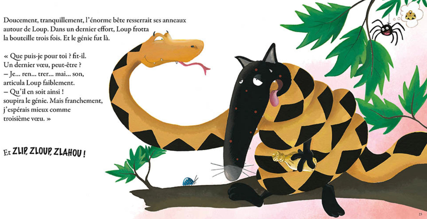 LE LOUP QUI FÊTAIT SON ANNIVERSAIRE