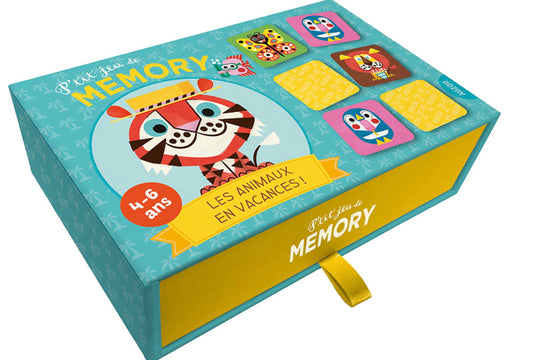 P'TIT JEU DE MEMORY - LES ANIMAUX EN VACANCES ! *