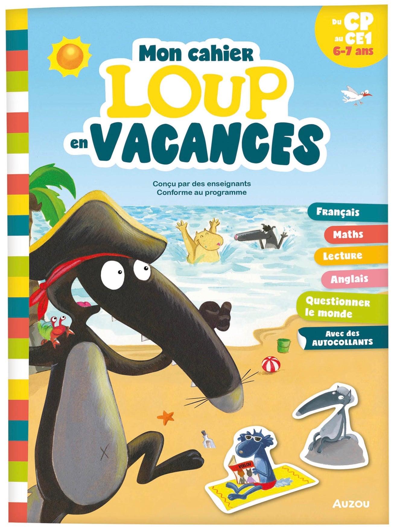 MON CAHIER LOUP EN VACANCES - DU CP AU CE1 - 2026
