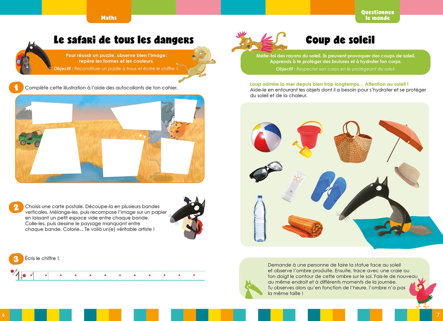 MON CAHIER LOUP EN VACANCES - DE LA GS AU CP - 2026