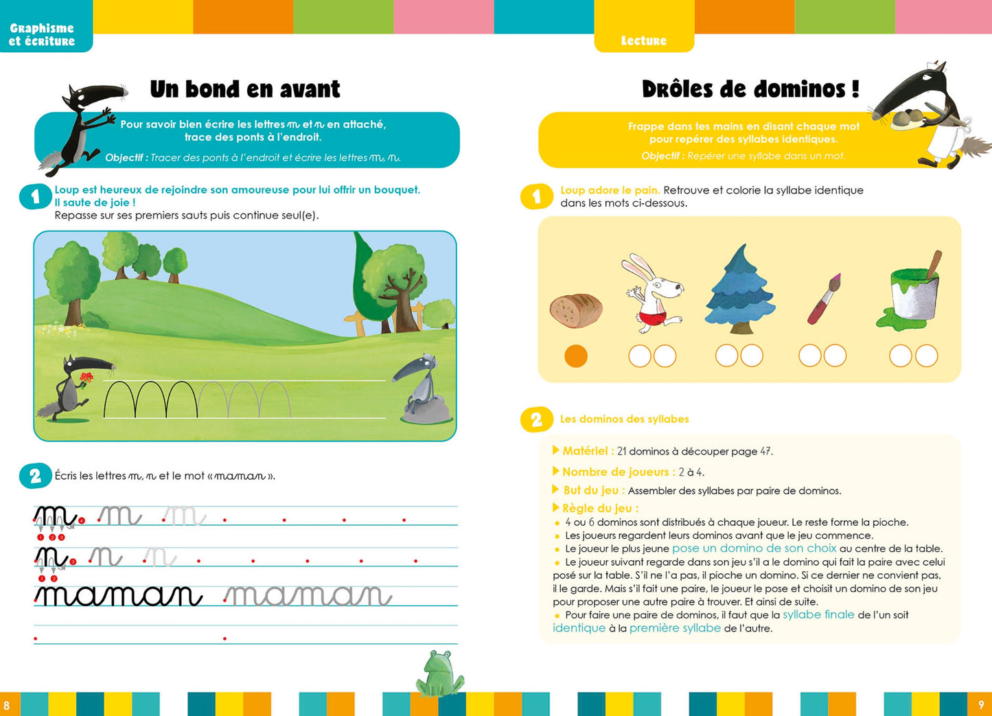 MON CAHIER LOUP EN VACANCES - DE LA GS AU CP - 2026