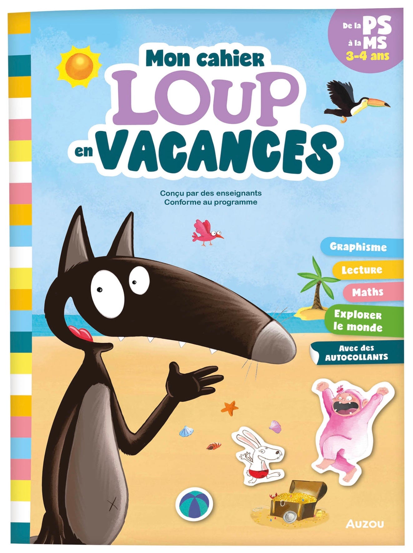 MON CAHIER LOUP EN VACANCES - DE LA PS À LA MS - 2026