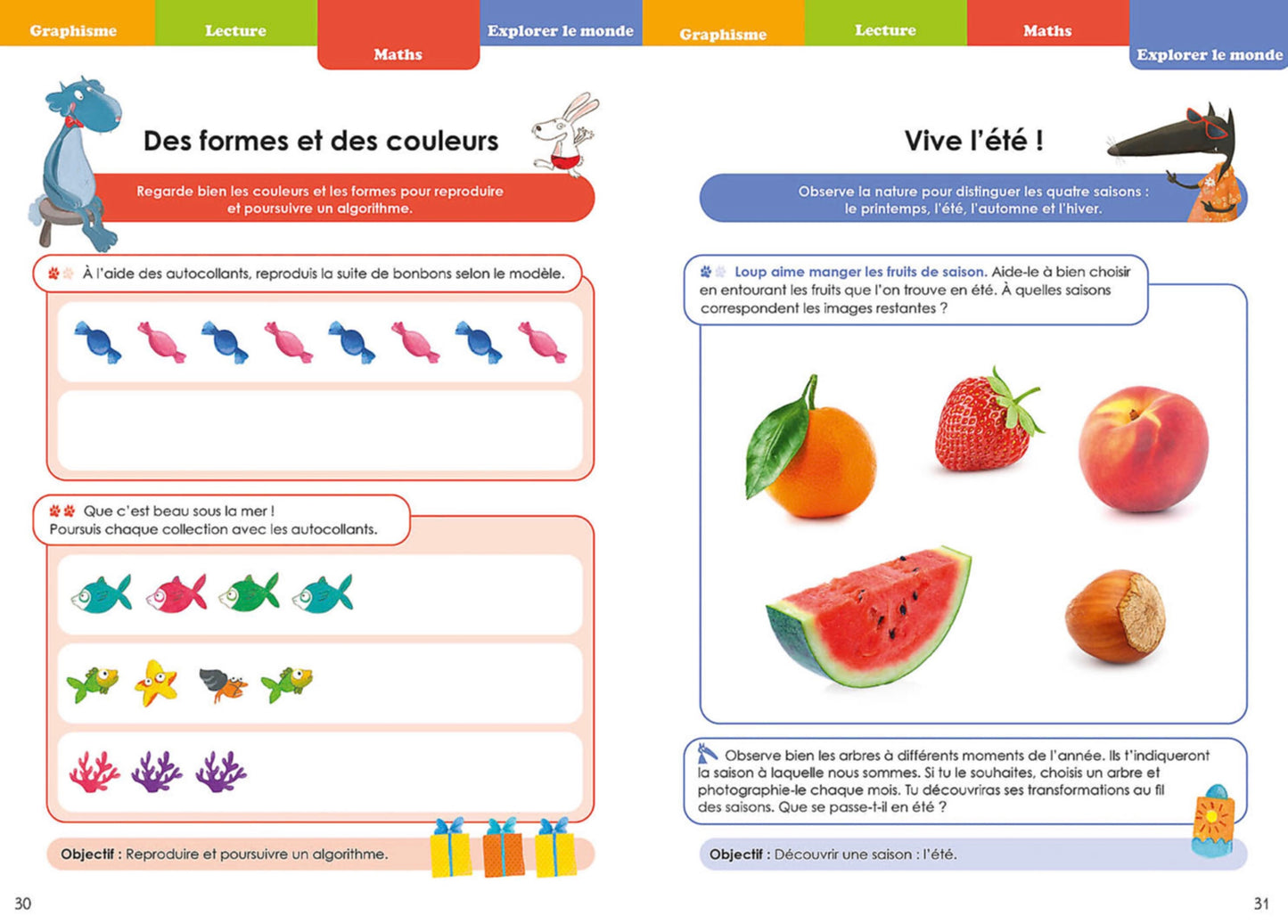 MON CAHIER LOUP EN VACANCES - DE LA PS À LA MS - 2026
