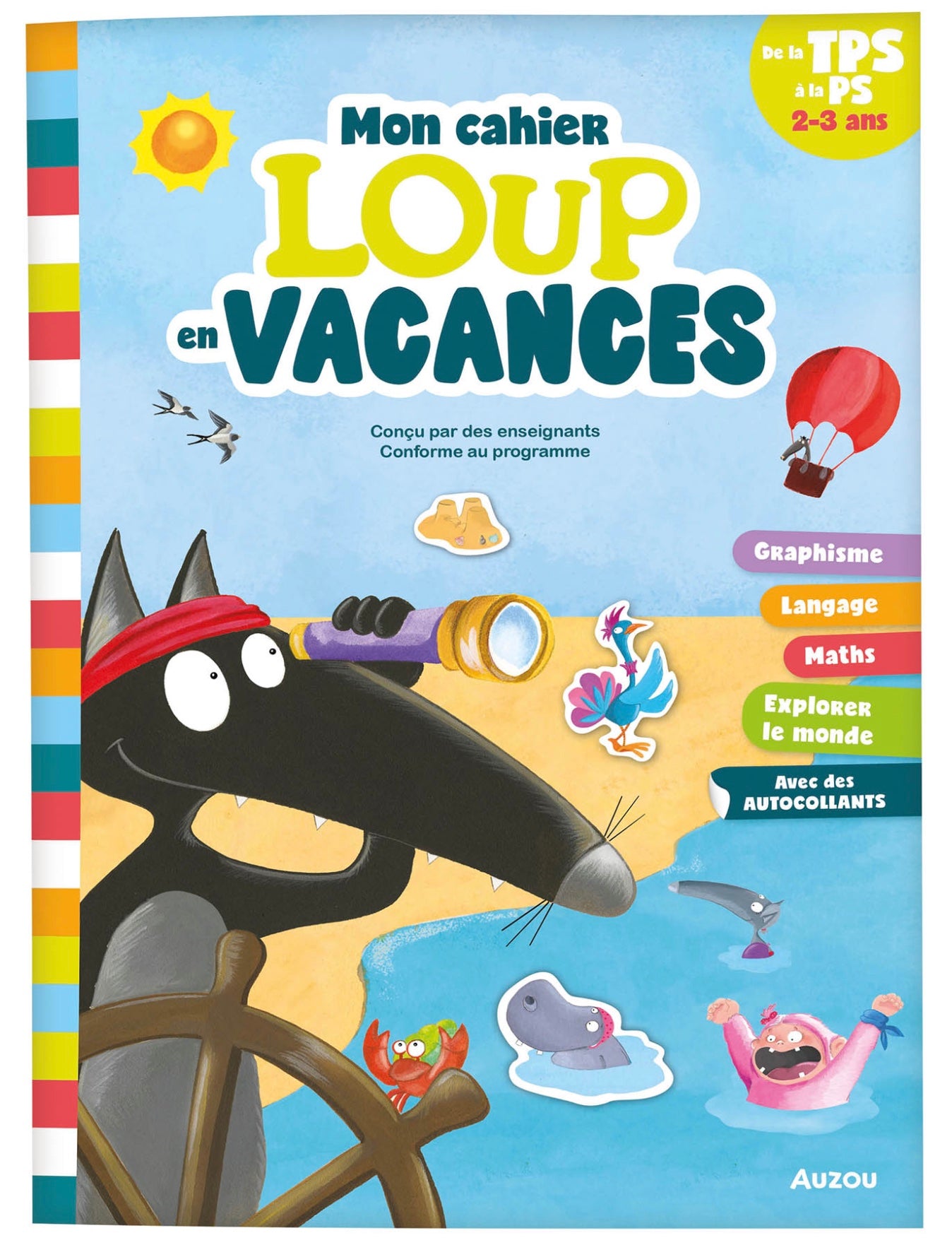 MON CAHIER LOUP EN VACANCES - DE LA TPS À LA PS - 2026