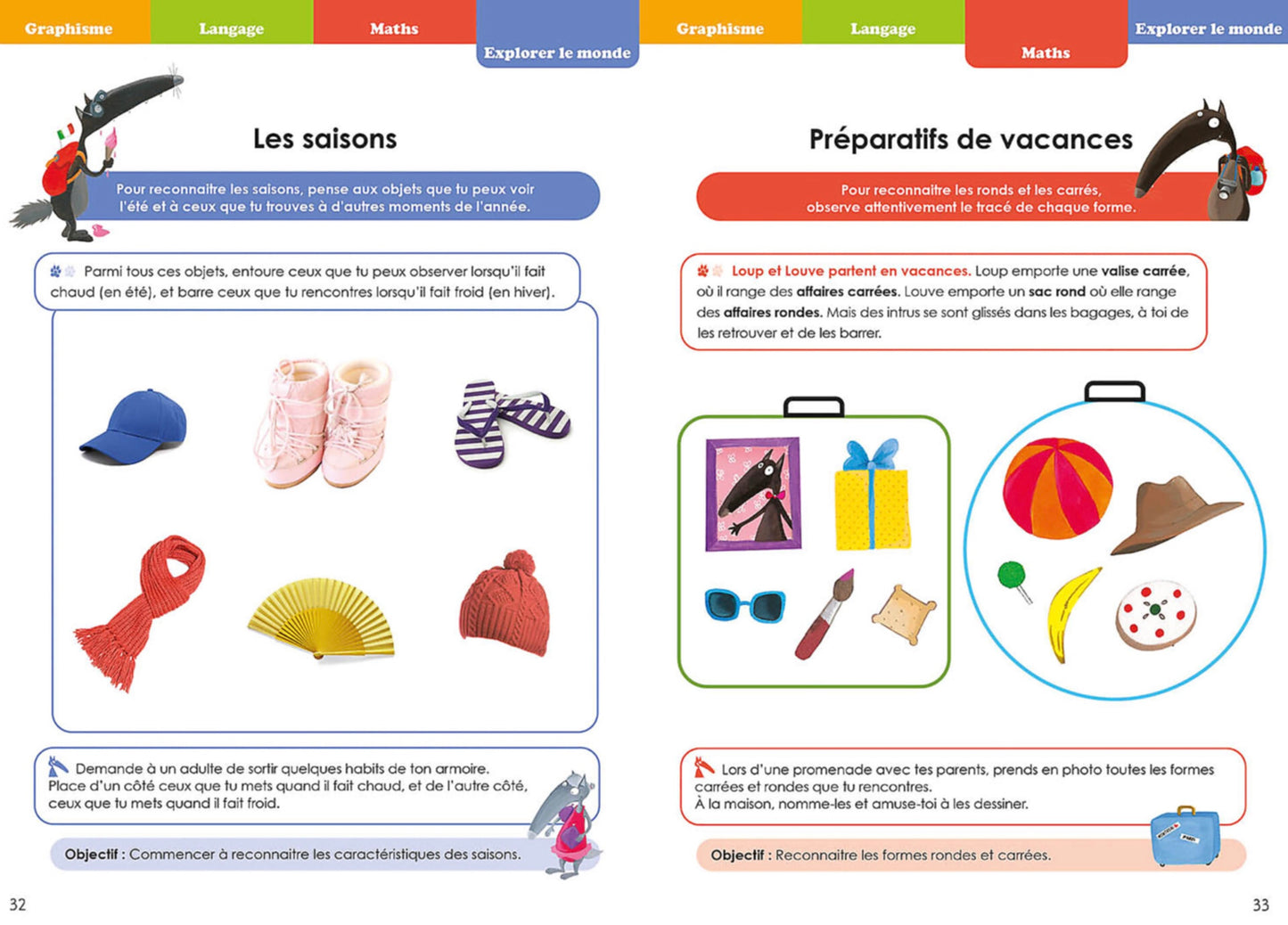 MON CAHIER LOUP EN VACANCES - DE LA TPS À LA PS - 2026