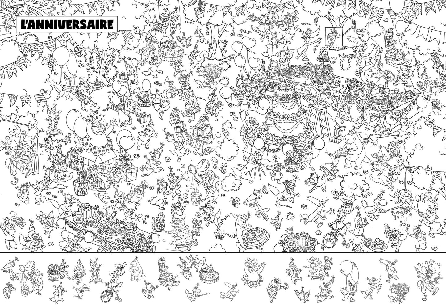 MES COLORIAGES CHERCHE & TROUVE LOUP