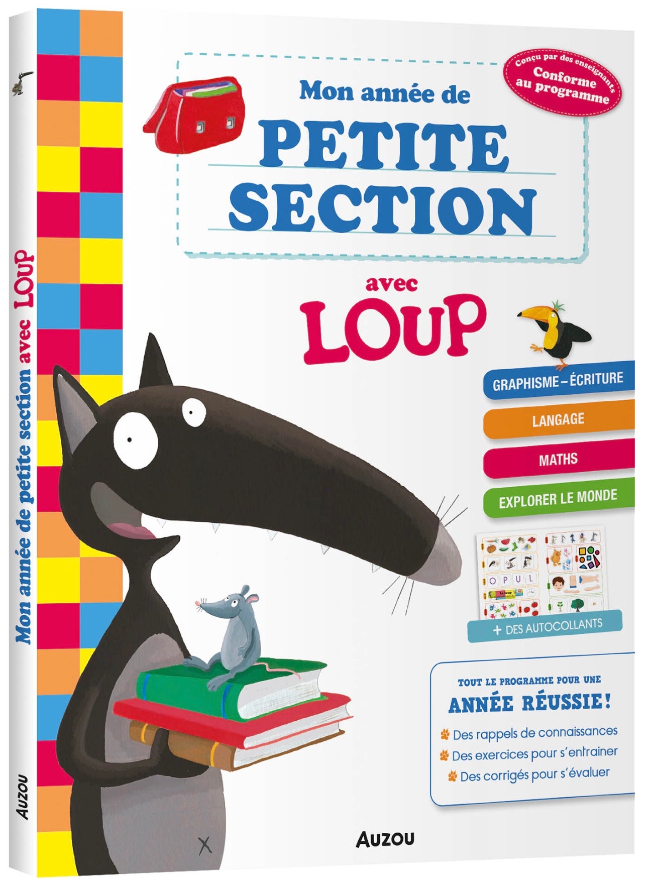 MON ANNÉE DE PETITE SECTION AVEC LOUP
