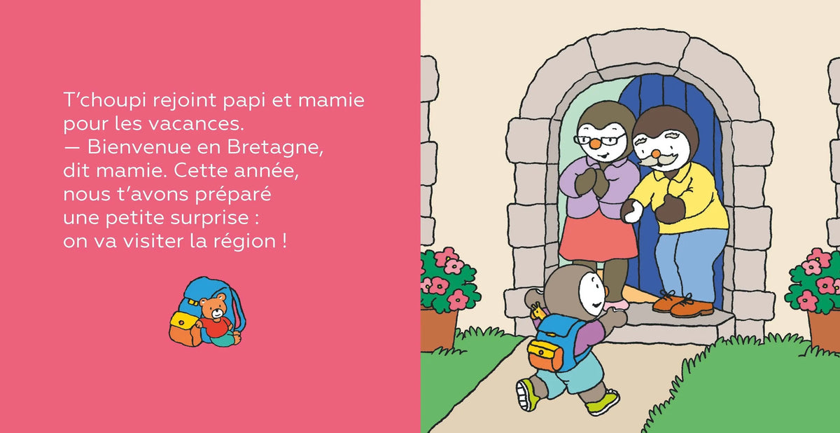 T'CHOUPI VISITE LA BRETAGNE *