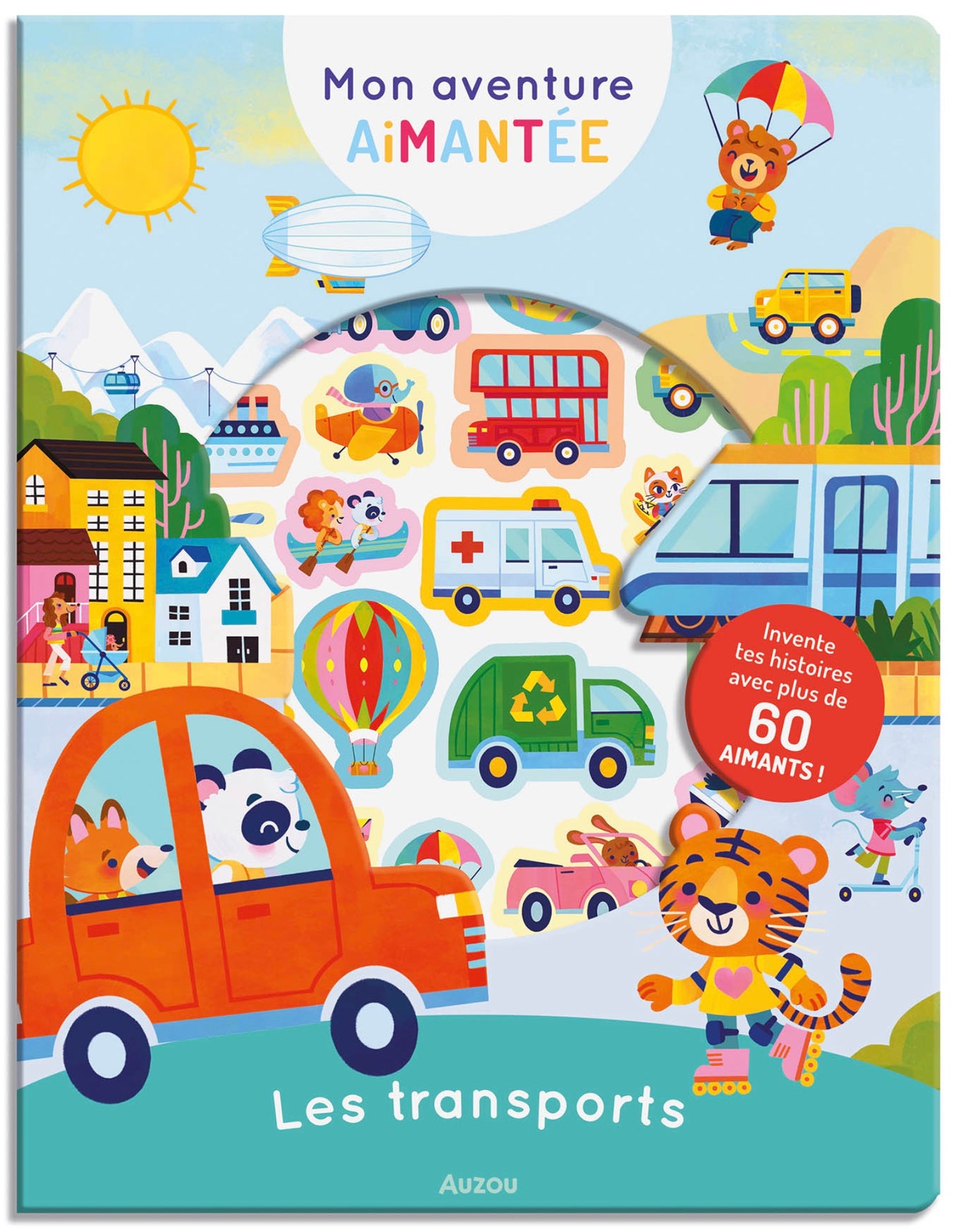MON AVENTURE AIMANTÉE - LES TRANSPORTS *