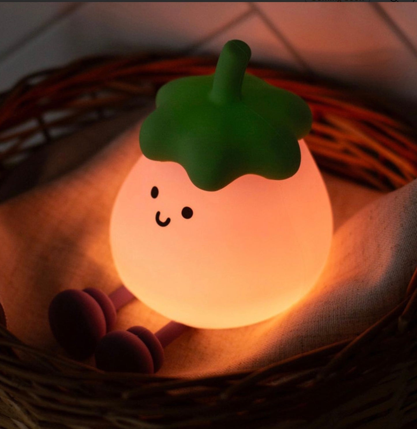 VEILLEUSE - AUBERGINE