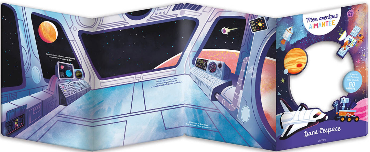 MON AVENTURE AIMANTÉE - DANS L'ESPACE