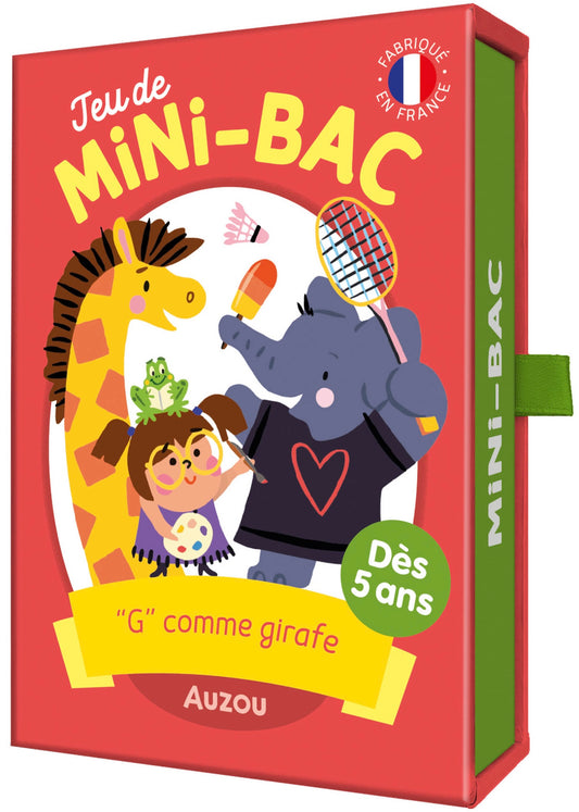 JEUX DE CARTES - JEU DU MINI-BAC