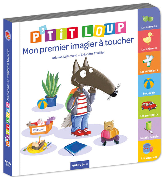 P'TIT LOUP - MON PREMIER IMAGIER À TOUCHER