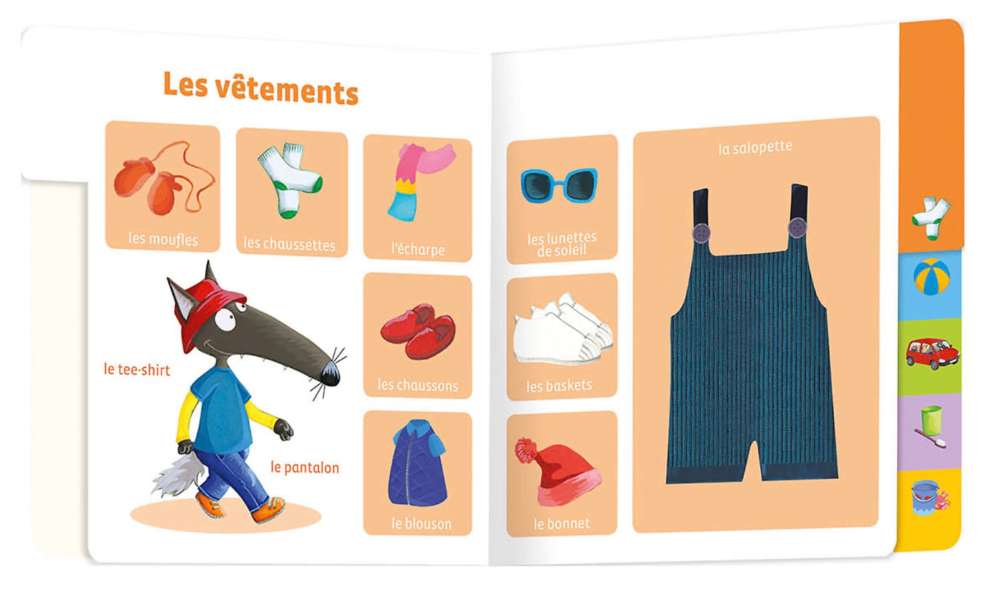 P'TIT LOUP - MON PREMIER IMAGIER À TOUCHER