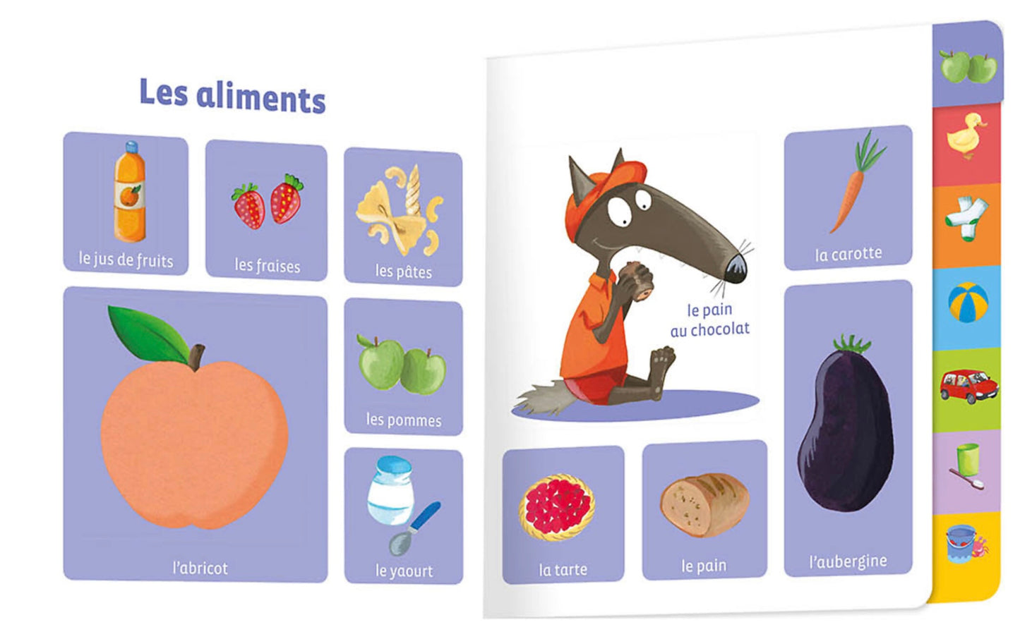 P'TIT LOUP - MON PREMIER IMAGIER À TOUCHER