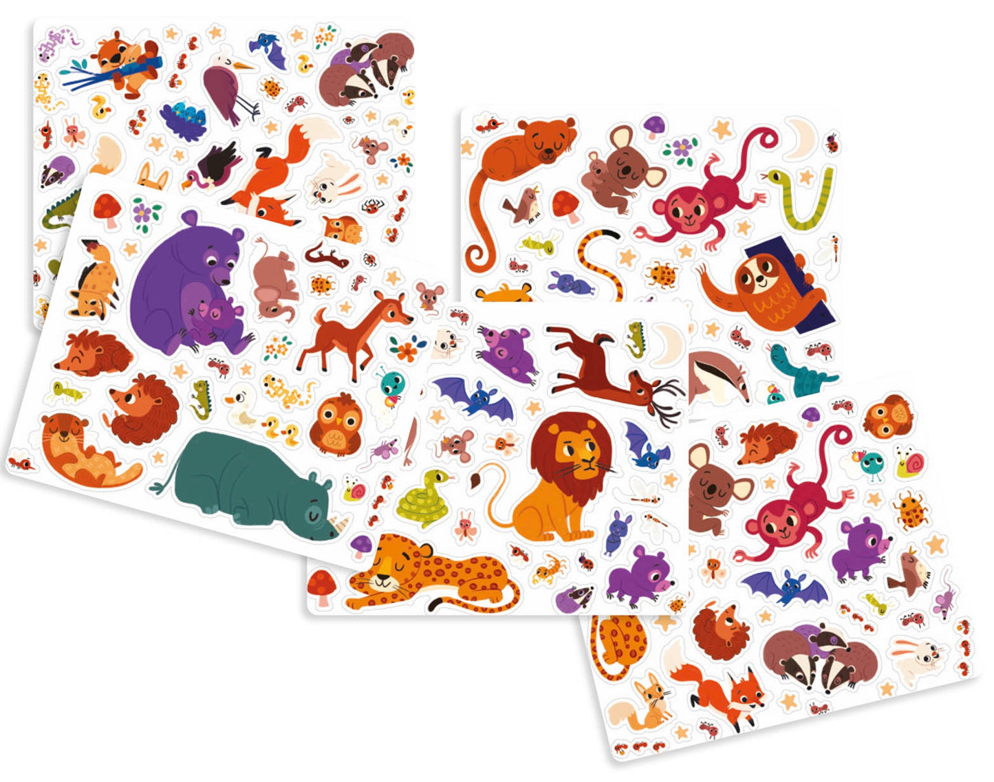 MA POCHETTE D'ARTISTE - AUTOCOLLANTS PHOSPHORESCENTS