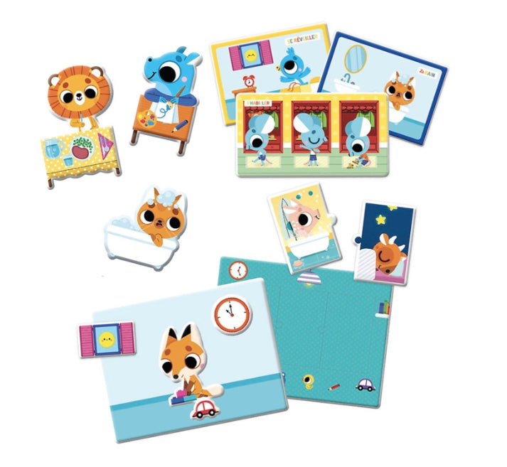 MON PETIT COFFRET AIMANTÉ - MA JOURNÉE