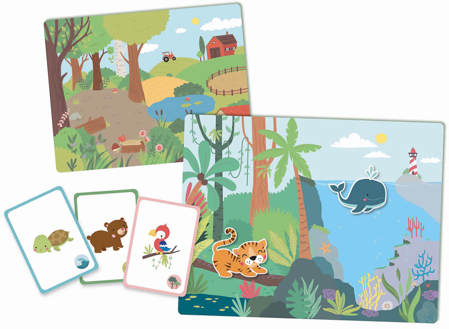 MON PETIT COFFRET AIMANTÉ - LES BÉBÉS ANIMAUX *