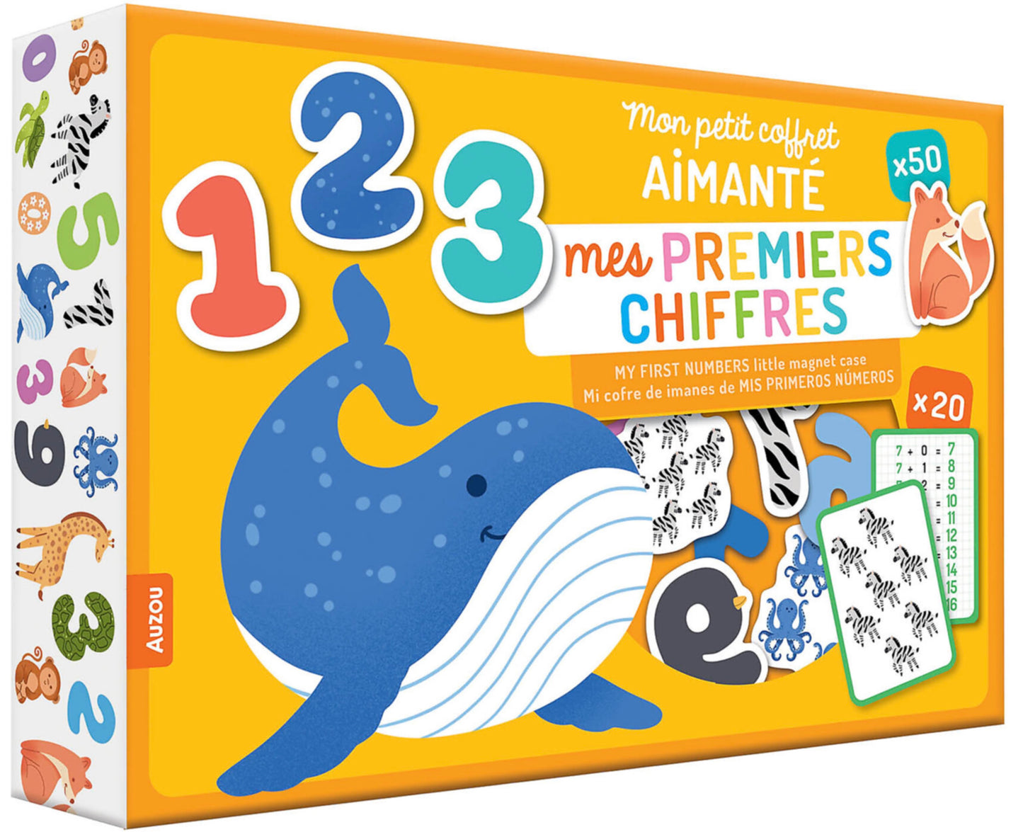 MON PETIT COFFRET AIMANTÉ - MES PREMIERS CHIFFRES *