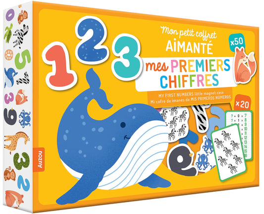 MON PETIT COFFRET AIMANTÉ - MES PREMIERS CHIFFRES
