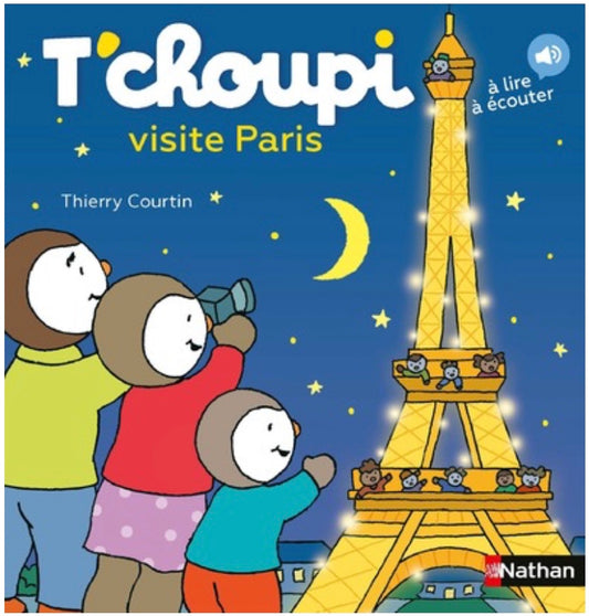 T'CHOUPI VISITE PARIS