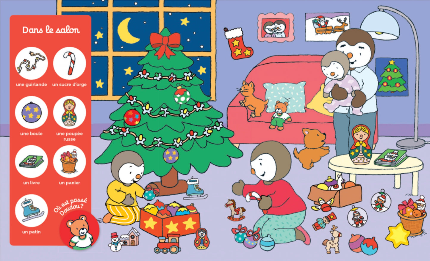 T'CHOUPI CHERCHE ET TROUVE - JOYEUX NOËL