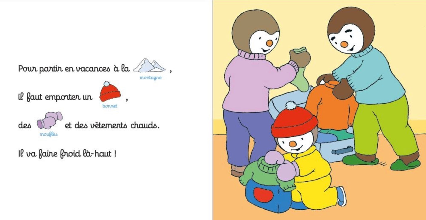 T'CHOUPI À LA NEIGE