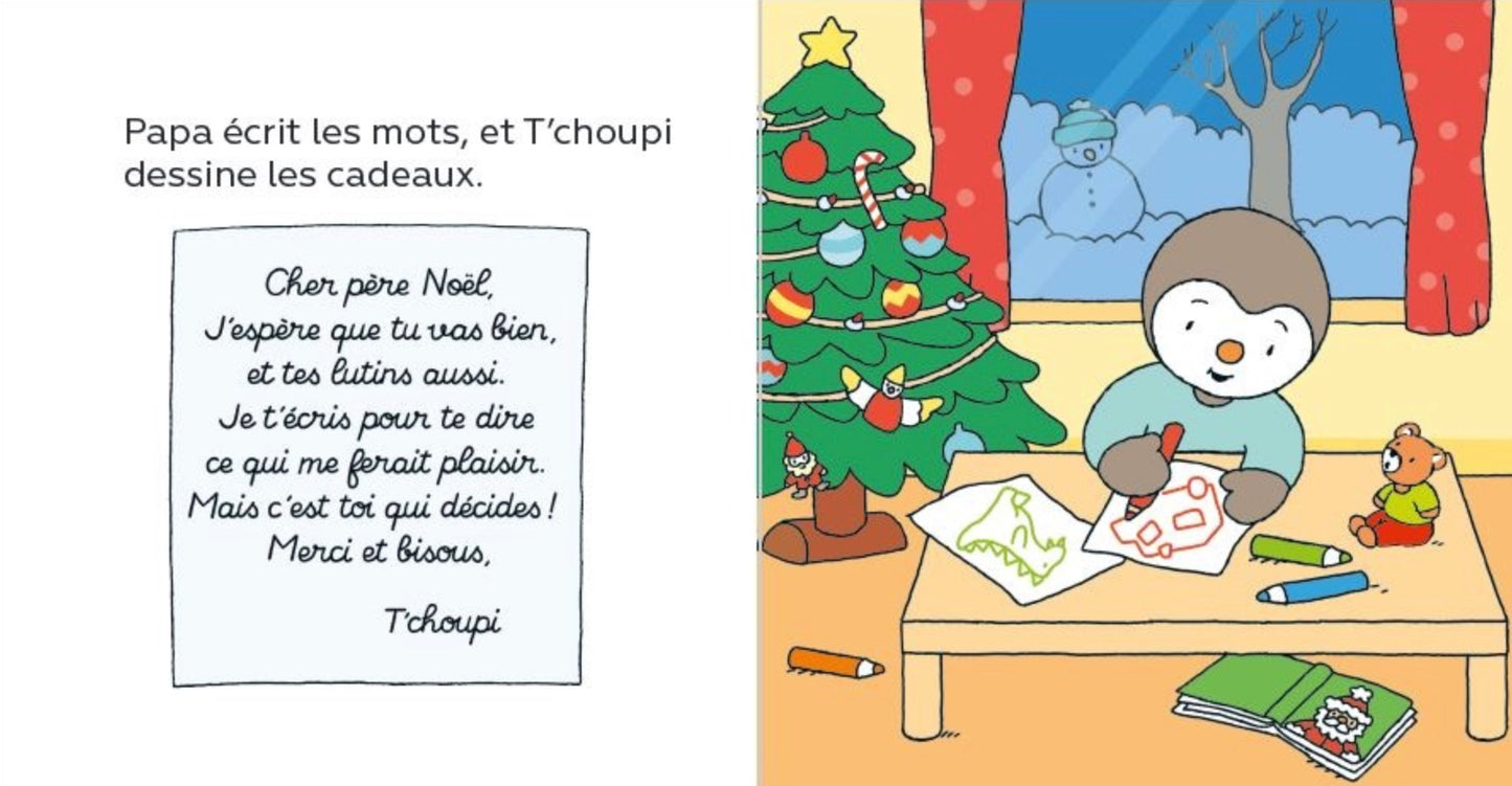 T'CHOUPI ÉCRIT AU PÈRE NOËL