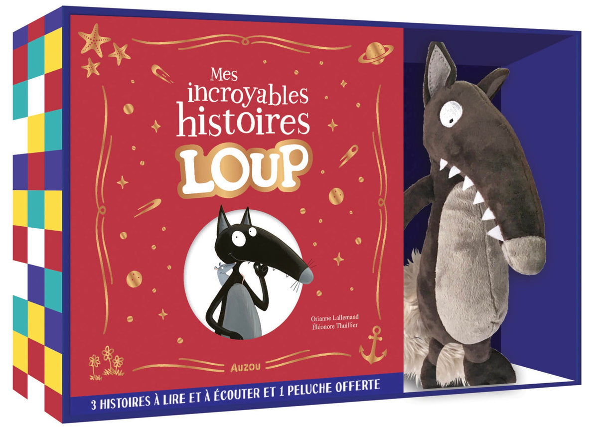 COFFRET - MES INCROYABLES HISTOIRES DE LOUP