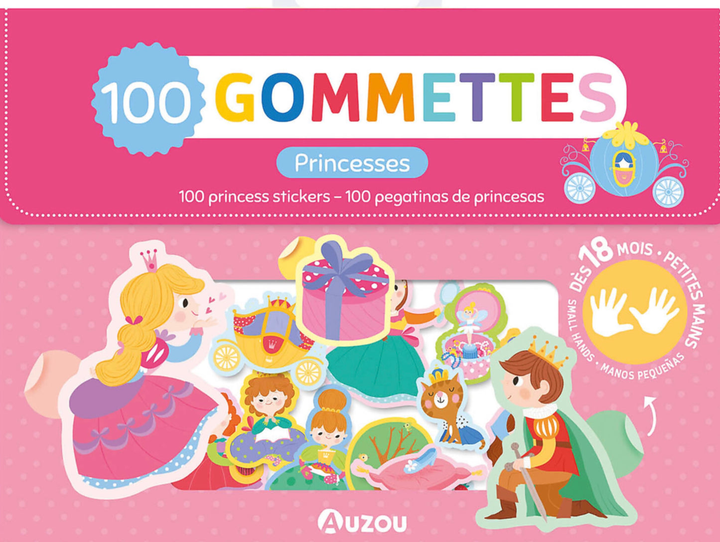 MA POCHETTE DE 100 GOMMETTES - PRINCESSES *