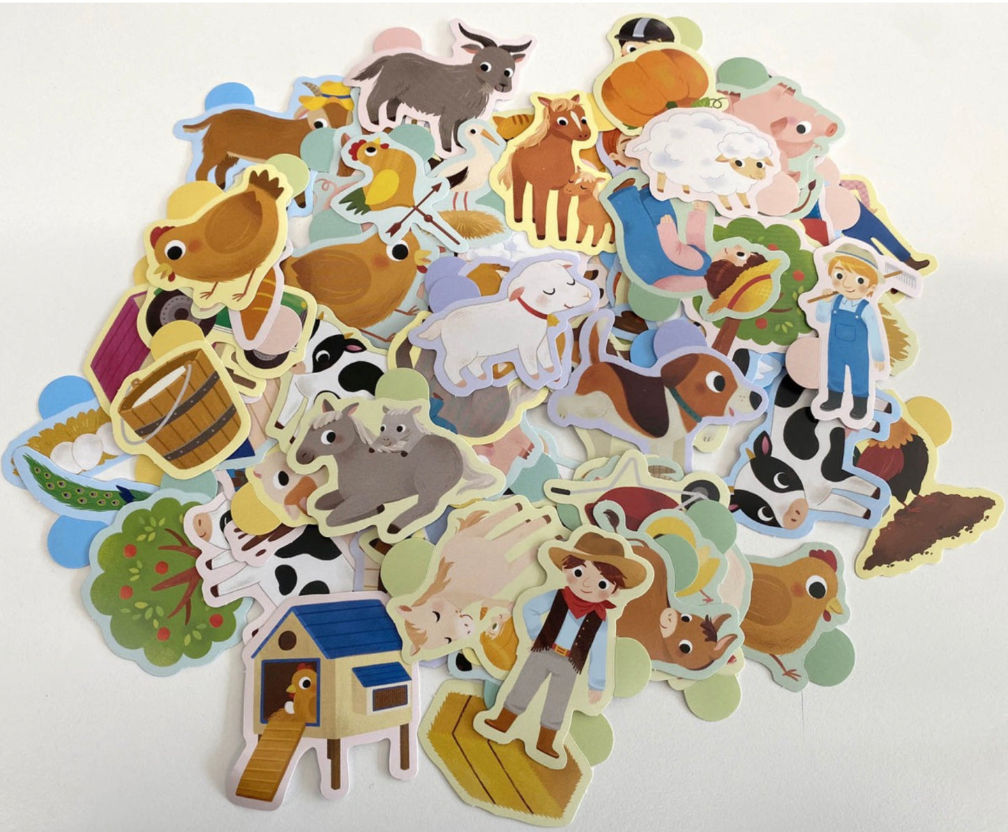100 GOMMETTES LA FERME *