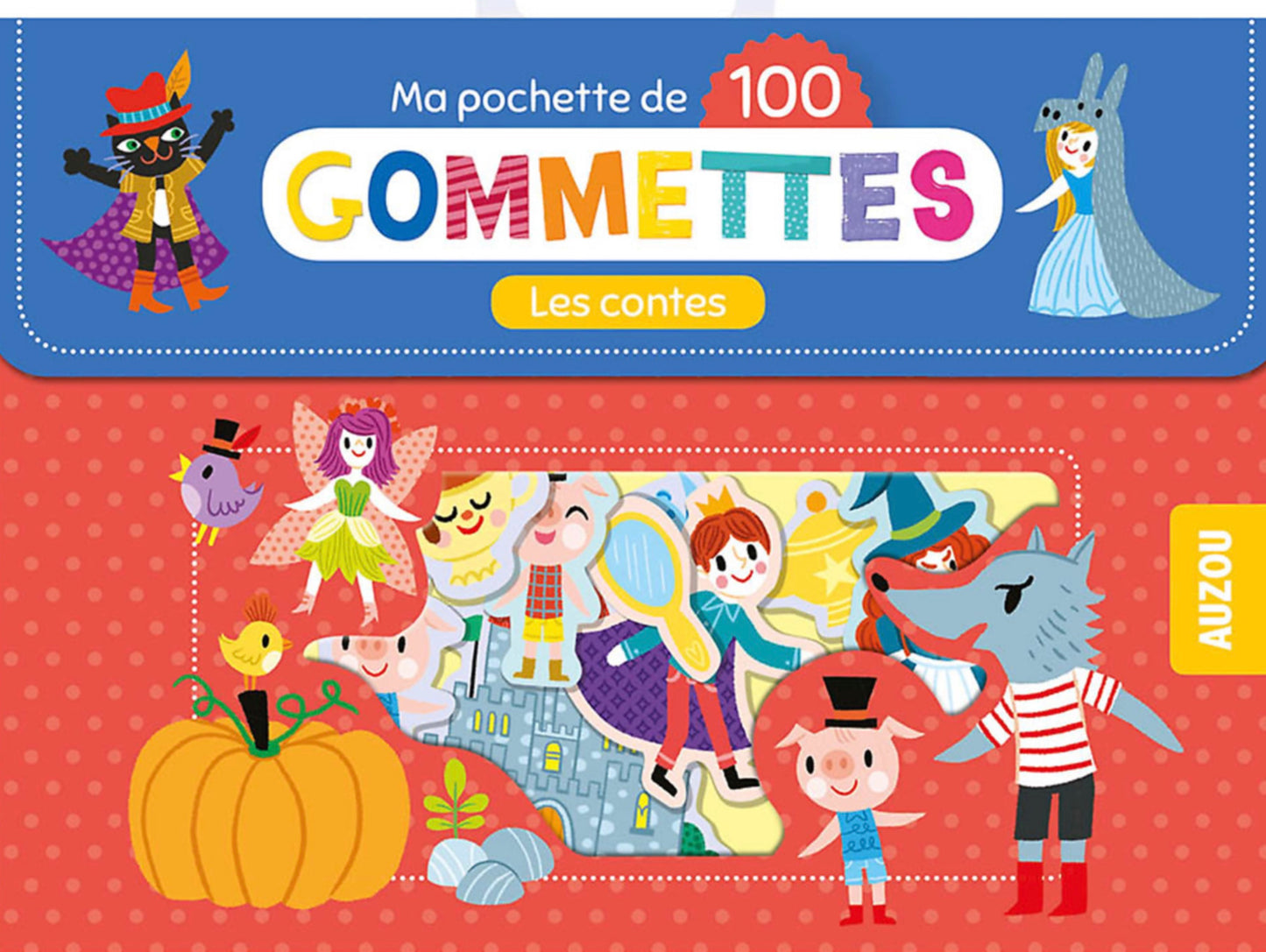 MA POCHETTE DE 100 GOMMETTES - LES CONTES