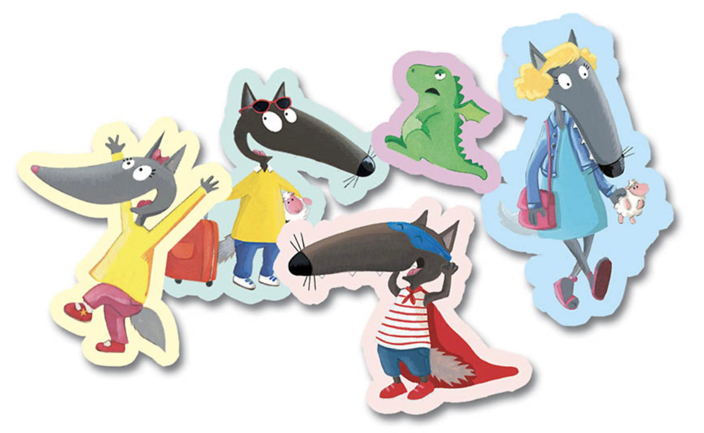 MA POCHETTE DE 100 GOMMETTES P'TIT LOUP *