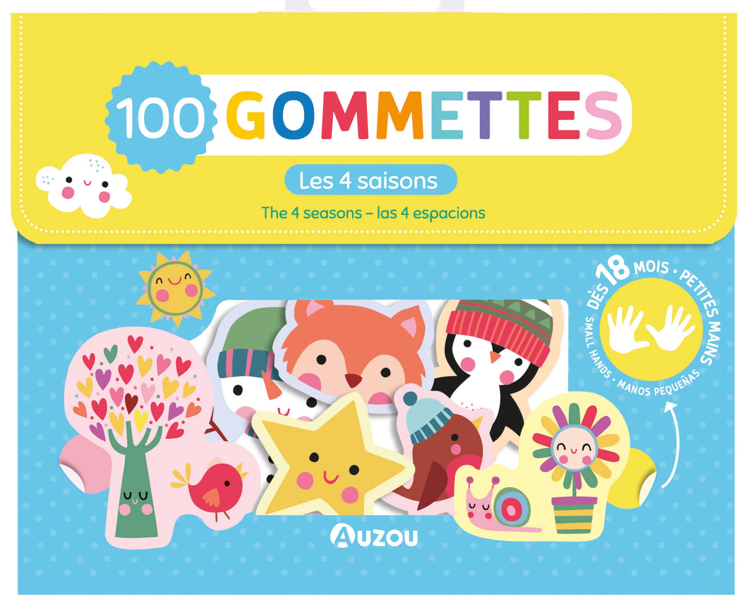 MA POCHETTE DE 100 GOMMETTES - LES 4 SAISONS *