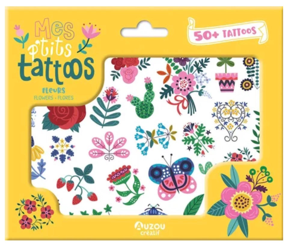 MES P'TITS TATTOOS - FLEURS