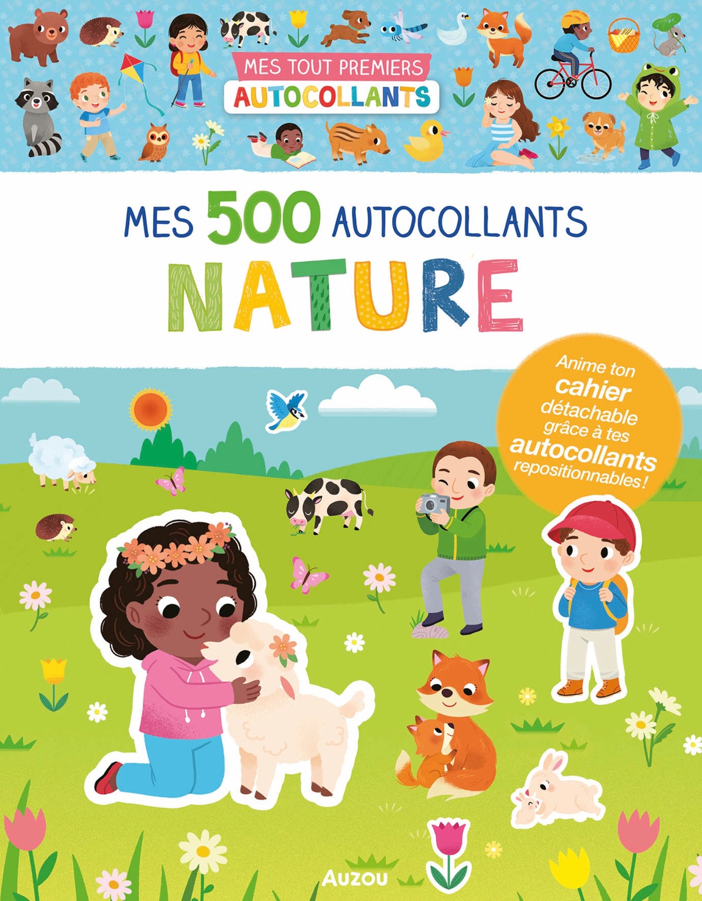 MES TOUT PREMIERS AUTOCOLLANTS - MES 500 AUTOCOLLANTS NATURE