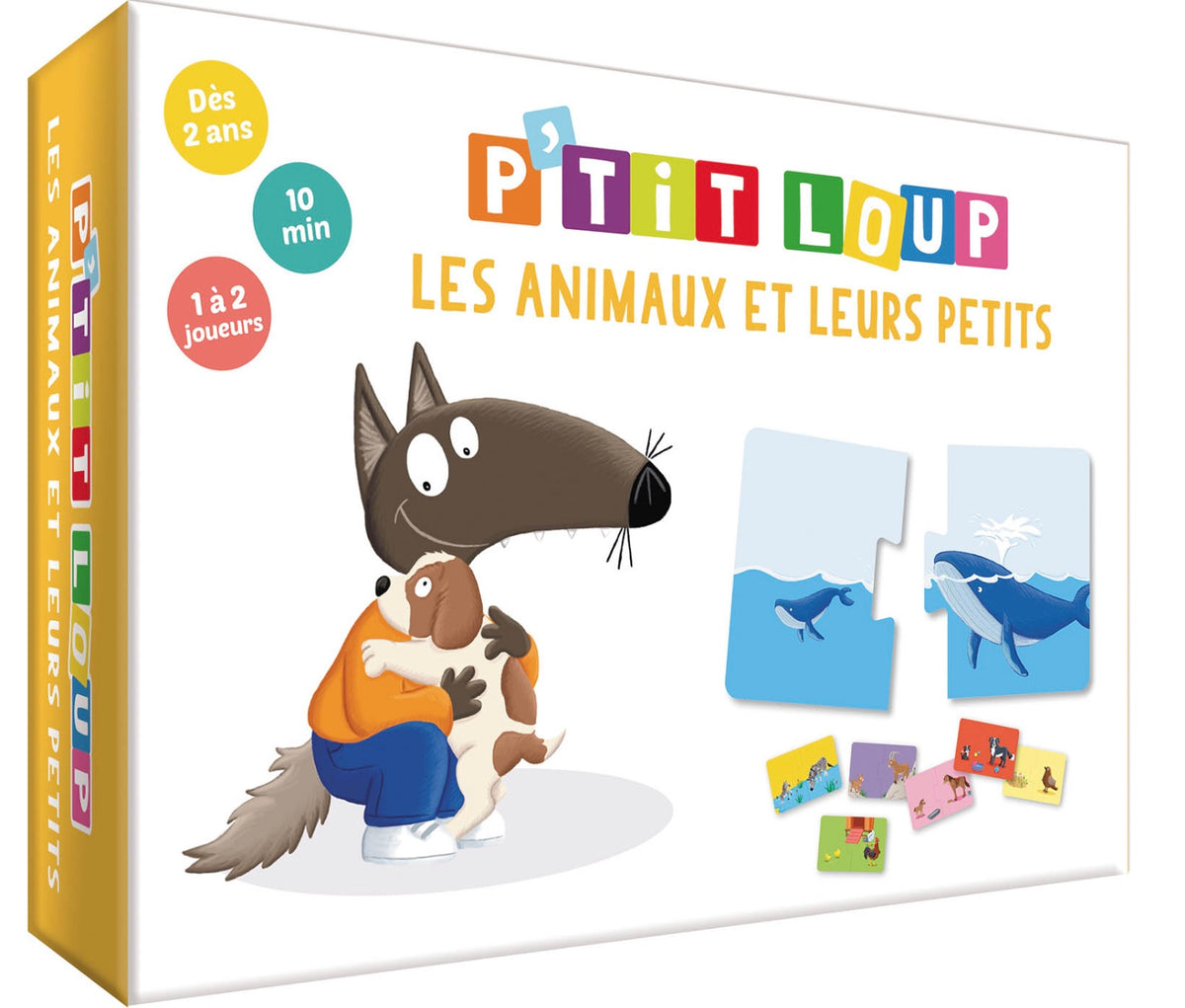 P'TIT JEU - P'TIT LOUP - LES ANIMAUX ET LEURS PETITS