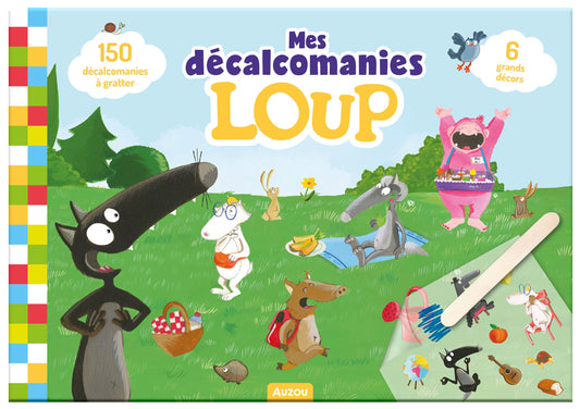 MES DÉCALCOMANIES LOUP