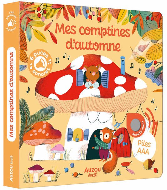 MES PREMIERS SONORES - MES COMPTINES D'AUTOMNE