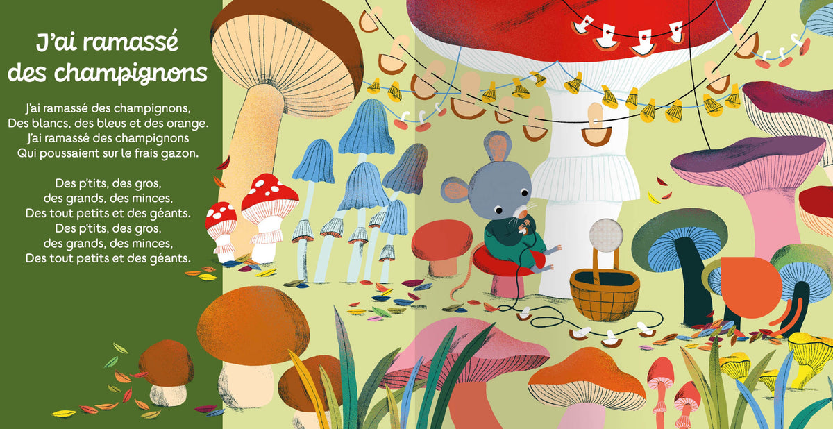 MES PREMIERS SONORES - MES COMPTINES D'AUTOMNE