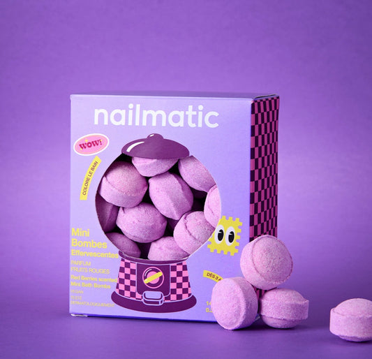 MINI BOMBES EFFERVESCENTES - FRUITS ROUGES