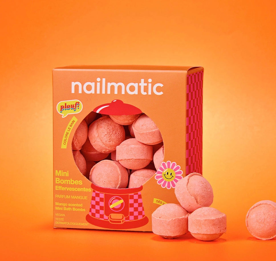 MINI BOMBES EFFERVESCENTES - MANGUE